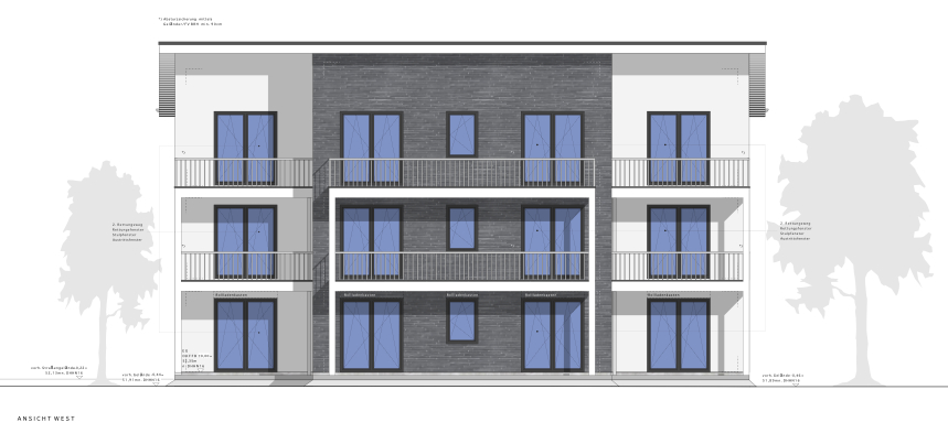 Hausansicht West