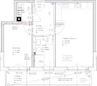 Grundriss Wohnung 4